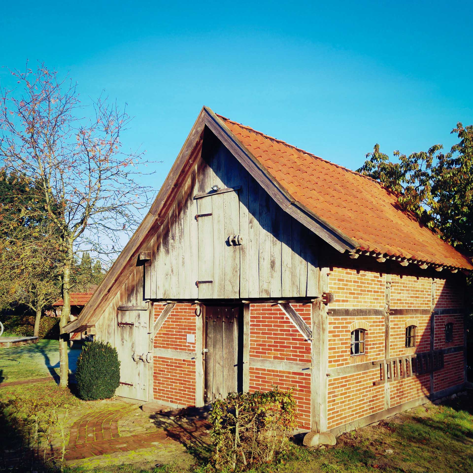 Das alte Backhaus auf dem Heimathof